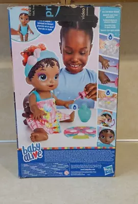 Baby Alive Glam Spa Baby With Color Reveal Nail Polish Swim Towel & Comb • $37.69