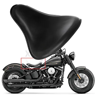 $35.98 • Buy Motor Black Leather Slim Large Solo Seat For Yamaha V Star 650 XVS650A Classic