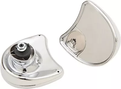 Chrome Fairing Mounted Mirror W/ Blind Spot Mirrors Harley Batwing Touring 14-18 • $100.95