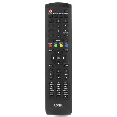 £10.99 • Buy Genuine Logik 100% Genuine L20HE18 TV Remote Control