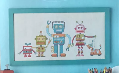 Cross Stitch Chart - Robo Pals • £1.20