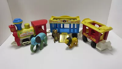 Fisher Price Little People Circus Train 991 Vintage Toy W/Characters • $15