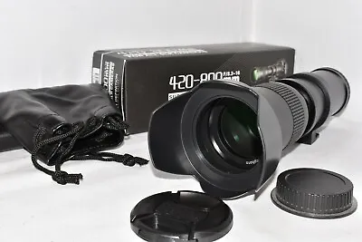 Canon EOS DSLR DIGITAL Fit 420 800mm Zoom Lens 1200D 1300D 2000D 4000D And MORE • £99.99