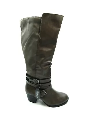Style & Co Women's Jomaris Close Toe High Fashion Taupe Boots Size 9 • $29.95