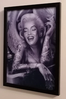 £9.99 • Buy Marilyn Monroe Print Picture Frame Size A4 Frame 💋