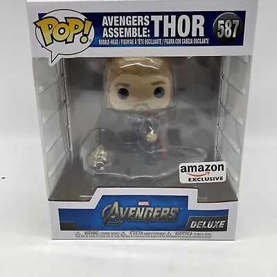 Funko Pop Vinyl Marvel Avengers Assemble Thor 587 Amazon Exclusive   • £34.99