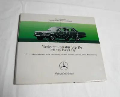 Original(!) WIS CD Mercedes W116 Rare! • $85.08
