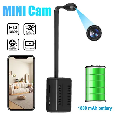1080P Mini Wifi Spy Camera Security Hidden Nanny Cam DIY Wireless Motion Sensor • $8.99
