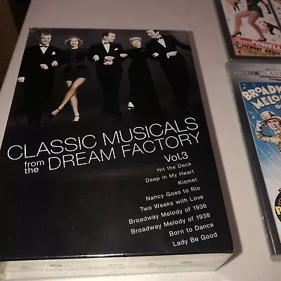 Classic Musicals From The Dream Factory - Volume 3 (DVD 2008 6-Disc Set) • $34.99