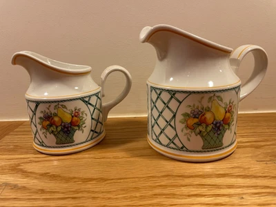 Villeroy & Boch: Basket Design; Milk Jug & Creamer • £20
