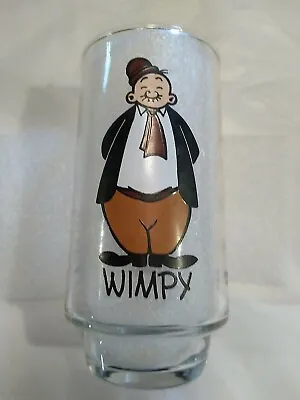 Vintage 1975 Kollect A Set Series Coca-Cola Popeye Wimpy Drinking Glass  • $15