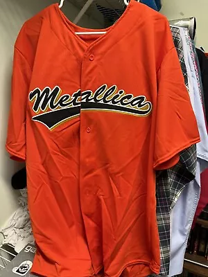 Metallica 30th Anniversery Baseball Jersey - 2XL - San Fran Giants - NEW • $250