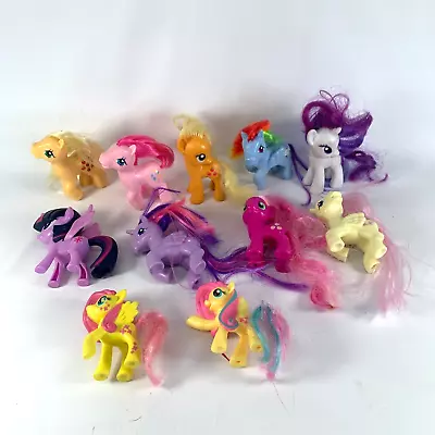 MY LITTLE PONY Mixed Lot 11 Ponies Figures Hasbro McDonalds Burger King MLP • $18