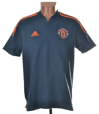 Manchester United 2022/2023 Football Polo Shirt Adidas Size M Adult • $29.69