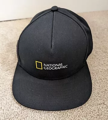 Vans X National Geographic Black Snapback Hat Cap - Free P&P • £24.99