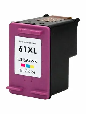 1x Colour Ink Cartridge For HP Officejet 2620 4630 Envy 4500 4504 5530 61XLCL • $30.30