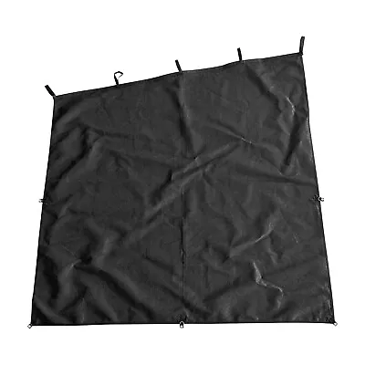 TRA BLACK Caravan Privacy Screen End Wall / Side Sun Shade Awning Accessories • $82.43