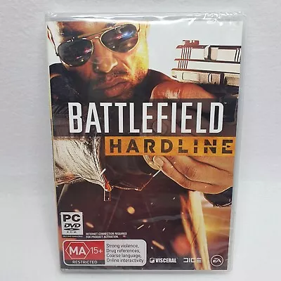 Battlefield Hardline PC DVD Rom Laptop Computer Game Brand New Sealed *Rare • $99