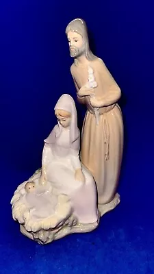 Vintage 1978 NAO DAISA By LLADRO Porcelain The Holy Family/Nativity Figurine • $129.99