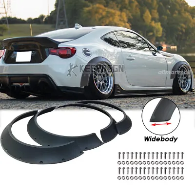 Fender Flares Wide Body Kit Accessories Wheel Arches Cover For Subaru BRZ WRX • $94.15