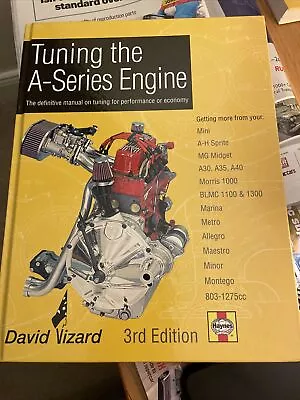 David Vizard Tuning The A-series Engine Book - The A-series Bible -haynes Manual • £20