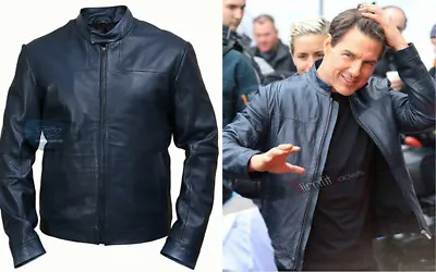Tom Cruise Mission Impossible 6 Leather Jacket • $104.99
