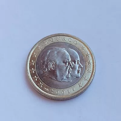 1 Euro 2001 MONACO . • £2.14