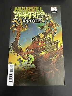 MARVEL ZOMBIES: RESURRECTION #4 (Shavrin Variant) ~ Marvel Comics • $9.99