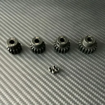 Mod 1 5mm 13T 15T 17 19T Steel M1 Pinion Gear Set Fits Arrma Senton Kraton 6S ^ • $12.99