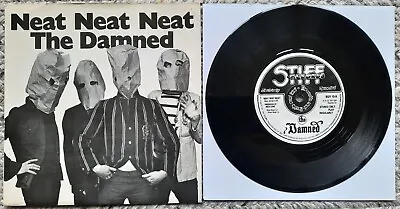 The Damned  Neat Neat Neat  Ex 1977 Original Dave Vanian Stiff Records Delga • £30