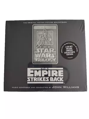 Empire Strikes Back Soundtrack  2-CD Set  Deluxe Limited Collectors Edition New! • $37.55