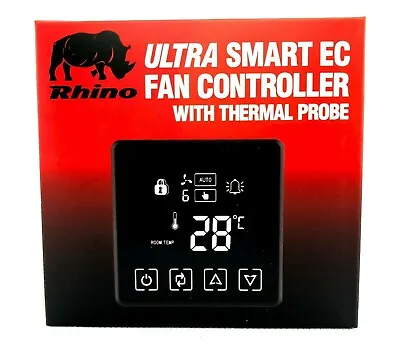 Rhino ULTRA EC Smart Fan Controller With Thermal Probe Fan Speed Controller • £87.50