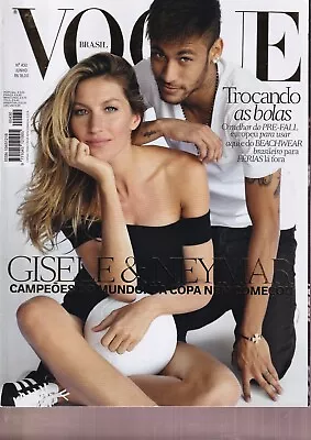 Vogue Brazil 2014 Gisele Bundchen Neymar Alessandra Ambrosio Brigitte Bardot • $13.23