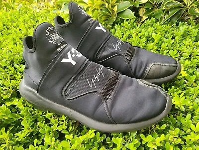 Y-3 Adidas Suberou Man Black Mid Top Trainers Size 11.5 US/11UK 4 Yohji Yamamoto • $120