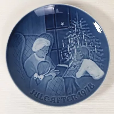 B&g Bing & Grondahl Denmark Christmas Plate 1978 A Christmas Tale 9078 • $9.99