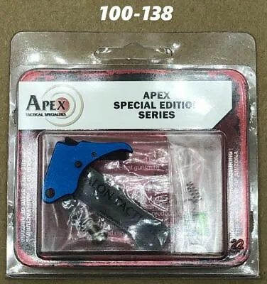 Apex Tactical S&W M&P Shield Duty/Carry Action Enhancement Trigger & Kit - Blue • $180.50