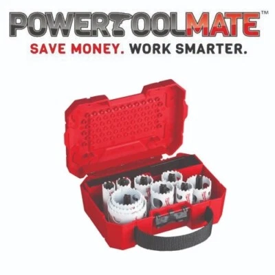 £117.99 • Buy Milwaukee 49224152 14 Piece Holedozer Bi-Metal Holesaw Set