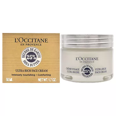 Shea Butter Ultra Rich Face Cream By LOccitane For Unisex - 1.7 Oz Face Cream • $33.40