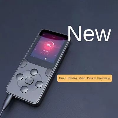 Portable MP3 Player LCD Display HiFi Bass Music Speaker FM Radio Audio 0-64GB US • $17.38