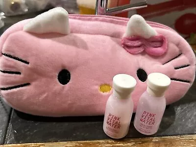 ETUDE HOUSE Pink Vital Water 2 - Piece Travel Set-Toner/Emulsion-New Hello Kitty • $16