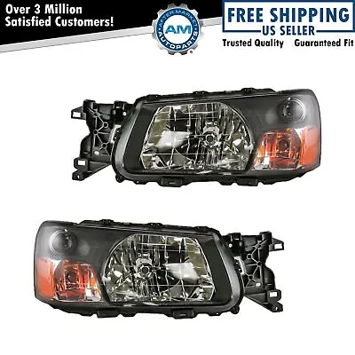 Headlight Set Left & Right For 2003-2004 Subaru Forester SU2502111 SU2503111 • $140.33