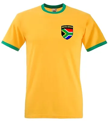 £12.58 • Buy South Africa African National Football Team T-shirt - All Sizes - Bafana Bafana 
