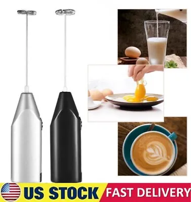 Frother Electric Milk Mixer Drink Foamer Coffee Egg Beater Whisk Latte Stirrer • $4.86
