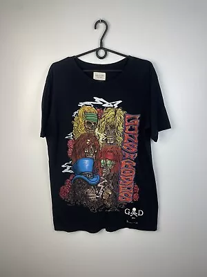 Fear Of God Mastermind 40 Anniversary Guns N Roses Rare T Shirt Black Size S • $1800