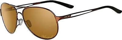 OAKLEY Caveat Sunglasses OO4054 - Bronze Polarized Lenses/Brunette Frame • $71.07