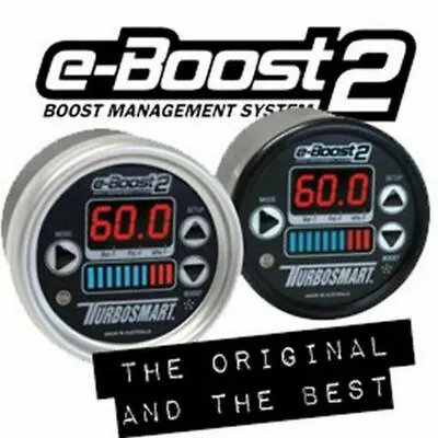 $629.95 • Buy TurboSmart EBoost2 60mm Electronic Boost Controller - Black -TS-0301-1003