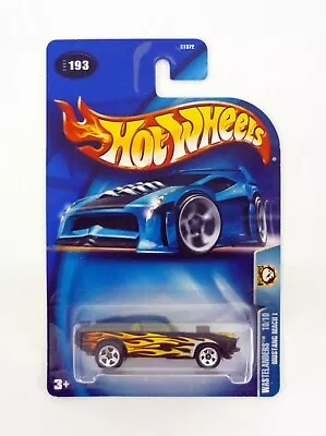 Hot Wheels Mustang Mach I #193 Wastelanders 10/10 Black Die-Cast Car 2003 • $2.74