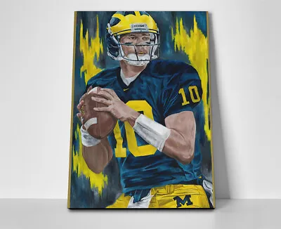 Tom Brady Michigan Poster Or Canvas • $299.95