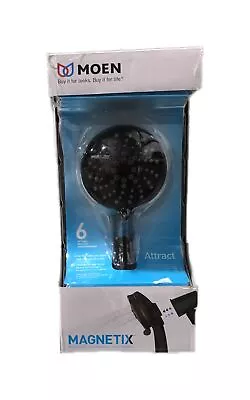 MOEN Attract W/ Magnetix 6-Spray 3.75 In. Single Wall Mount Shower Head Bronze • $44.95