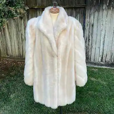 Vintage Emporium- Capwell California Faux Fur Puffy Coat U.S.A • $60